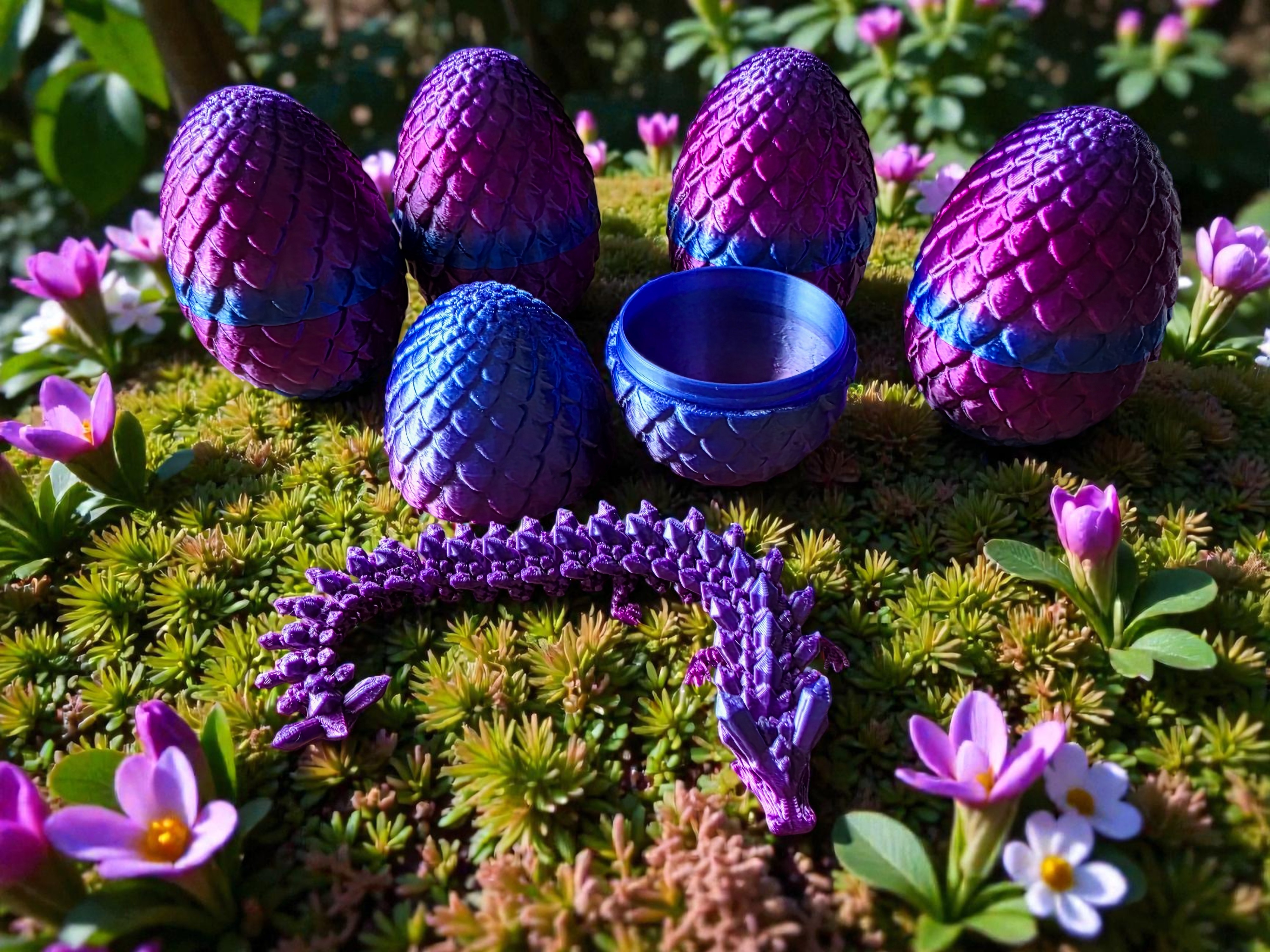 Baby Dragon with Egg