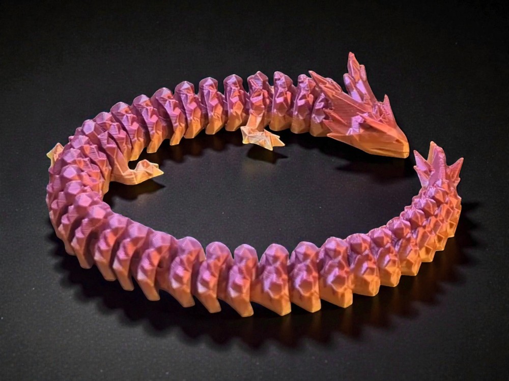 Articulated Crystal Dragon